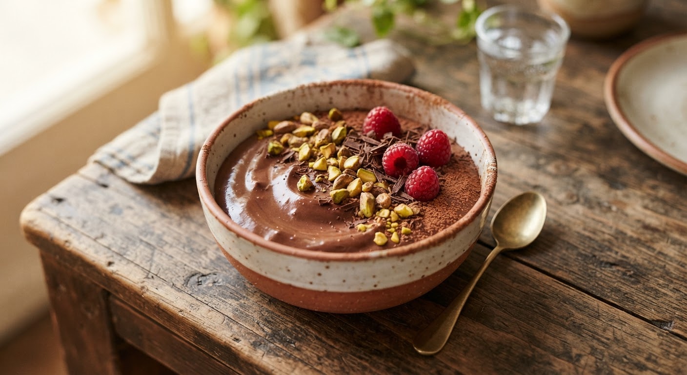 موس شوكولاتة كيتو