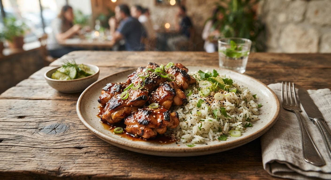 دجاج تيرياكي